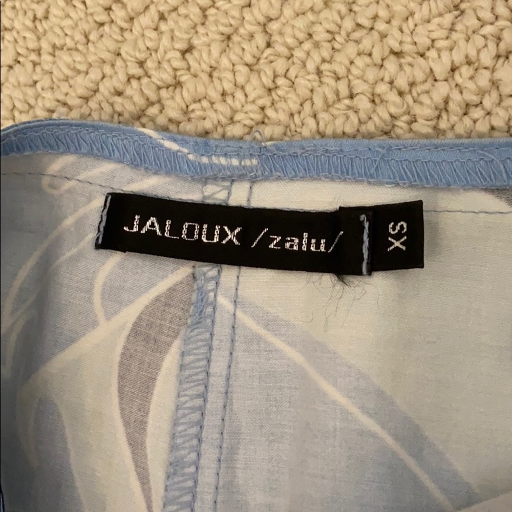 Jaloux/Zulu/ Blue Flower Skirt - Picture 3 of 3